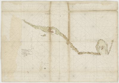 Map of the Spanish Fort at Tamsui, Later of the VOC by Unbekannt Unbekannt